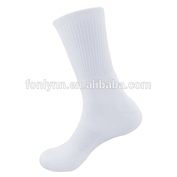 Wholesale custom printed digital 3D Blank polyester white sublimation socks