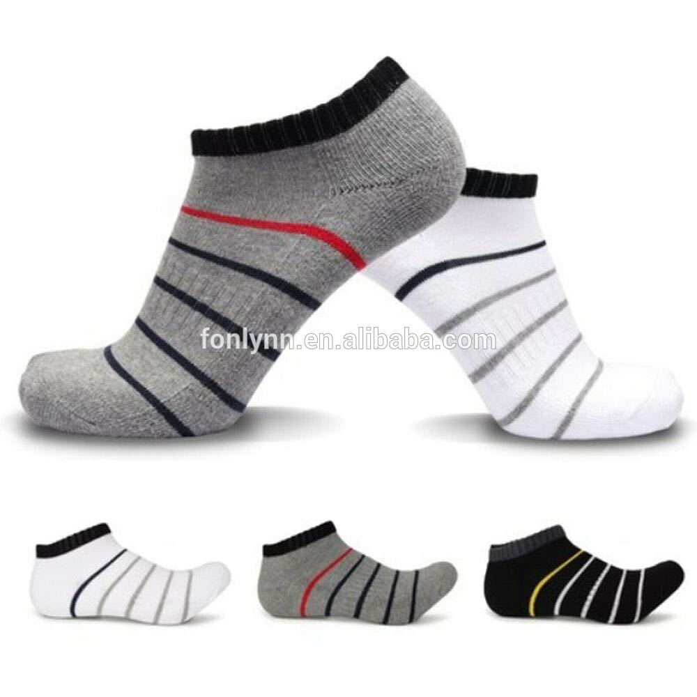 sports high-tech cotton Assorted Pack sweat-absorbent running ankle socks 3 pairs