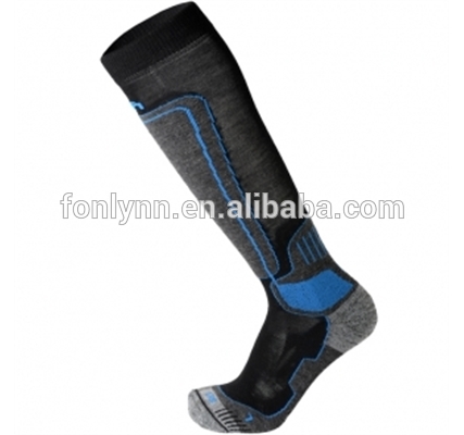 custom men's hunting ski cycling sport thermal merino wool socks