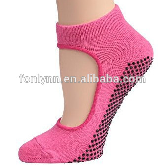 Women's Mary Jane Bella Yoga Socks with Grips Ankle Non Slip Socks