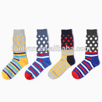 wholesale custom cotton crew print colorful funny men sport happy design socks